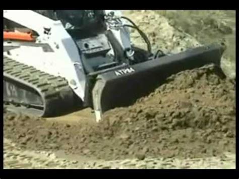 how to operate a dozer blade skid steer 242d|skid pro dozer blades manual.